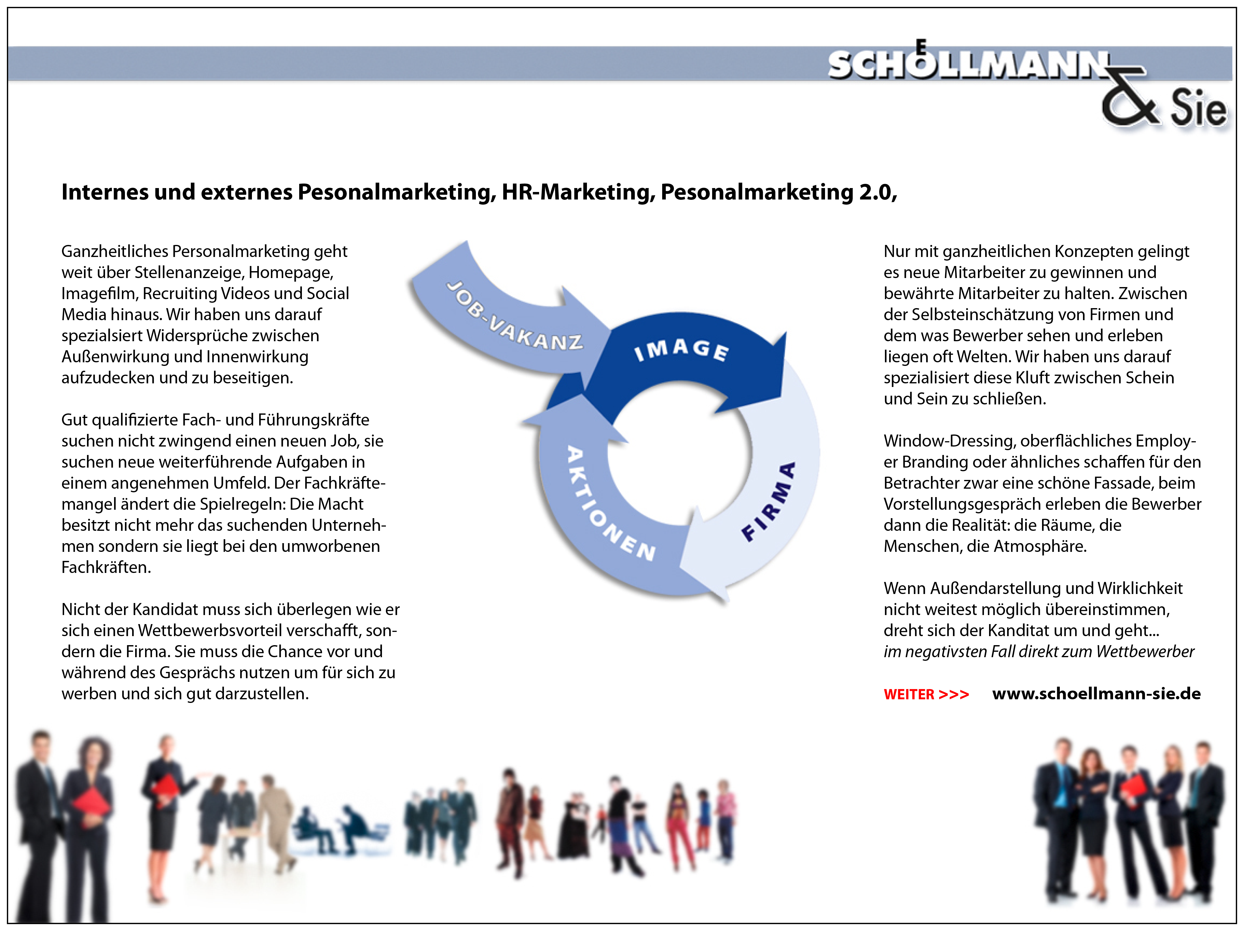 Übersicht - Schoellmann & Sie ist Werbeagentur, Marketingagentur, Gender Marketing, Webdesign, Personal Marketing, Employer Branding Weinheim Mannheim Heidelberg